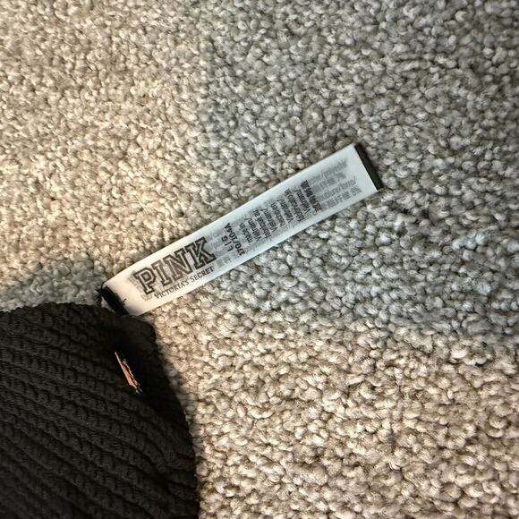 NWT Victoria’s Secret Pink Crinkle Triangle Bikini Top Size Large - Picture 2 of 4